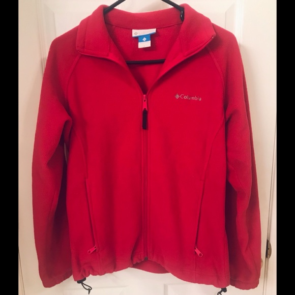Columbia Jackets & Blazers - ❤️✨ COLUMBIA SPORT DEEP RED COLOR ZIPPER UP JACKET
